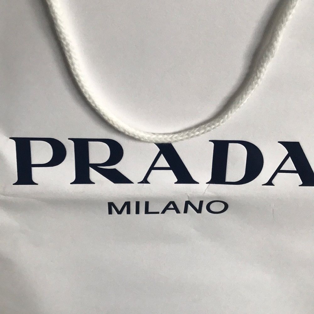 Prada gift bag